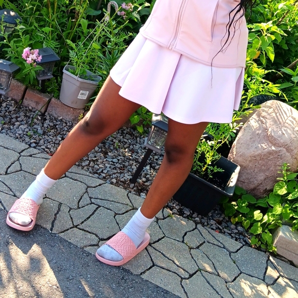 Pink Athletic Skirt By Spirit For Woman Lightweight - Picture 3 of 4